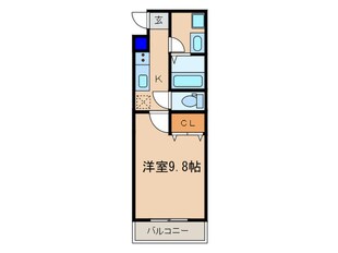 アルテール城陽Ⅱの物件間取画像